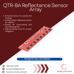 QTR-8A Reflectance Sensor Array