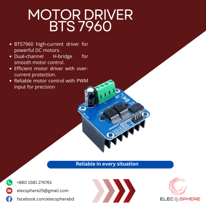 MOTOR DRIVER BTS 7960