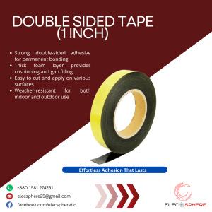 DOUBLE SIDED TAPE (1 INCH)