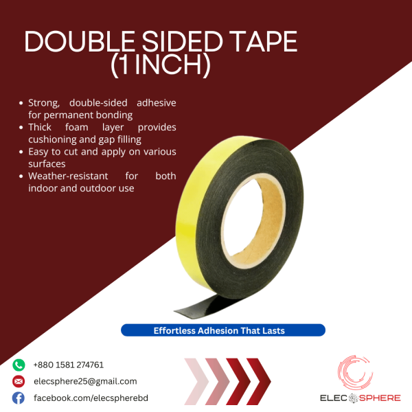 DOUBLE SIDED TAPE (1 INCH)