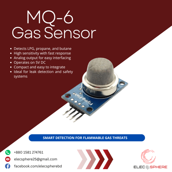 MQ-6 Gas Sensor